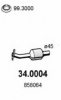 ASSO 34.0004 Catalytic Converter